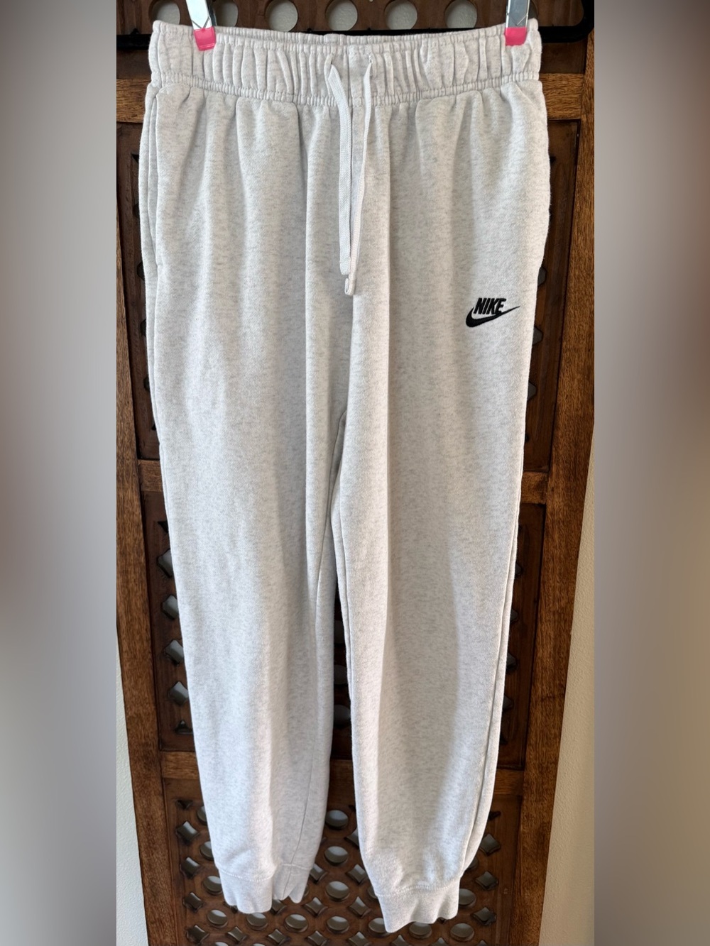 Nike Sportswear Club Fleece Jogger Sweatpants Grey Heather Women’s Small